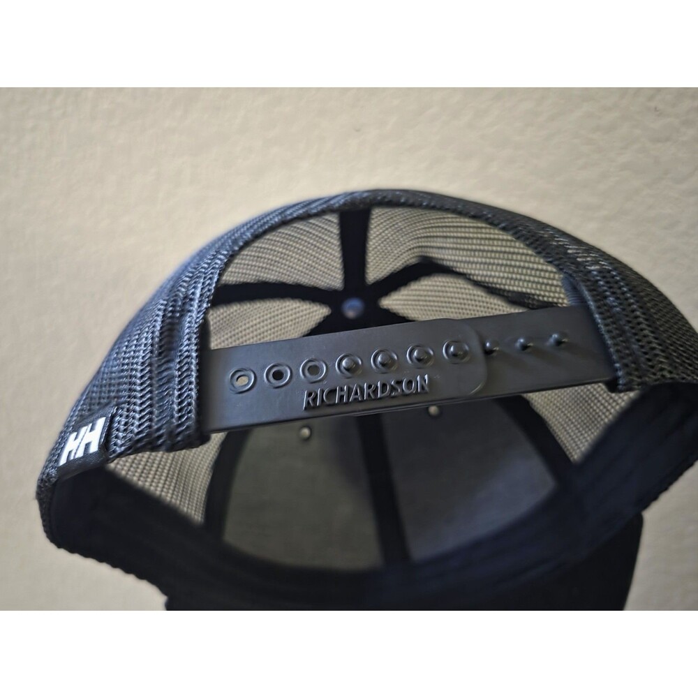 Helly Hansen Hat Cap Blue Strapback Spellout Moun… - image 5